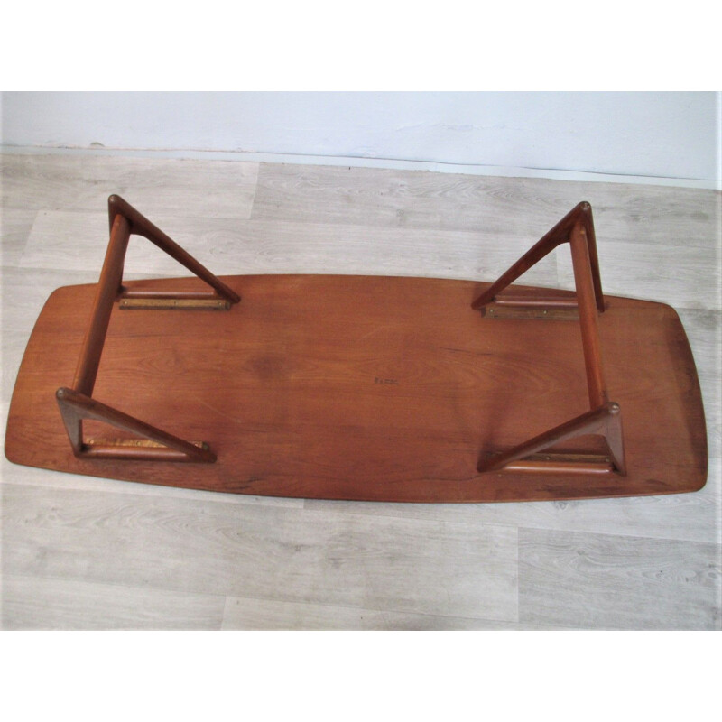 Vintage Coffee table by K. Østervig for Jason Møbler, Denmark, 1950s