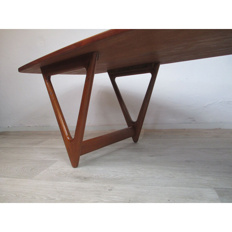 Vintage Coffee table by K. Østervig for Jason Møbler, Denmark, 1950s