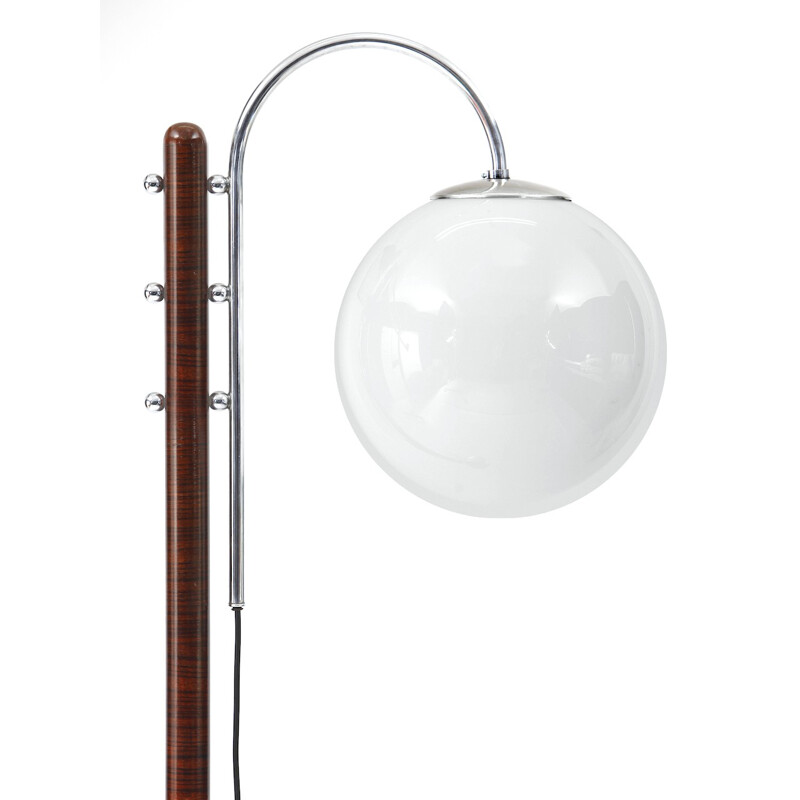 Czech floor Lamp, Jindrich HALABALA - 1930s 