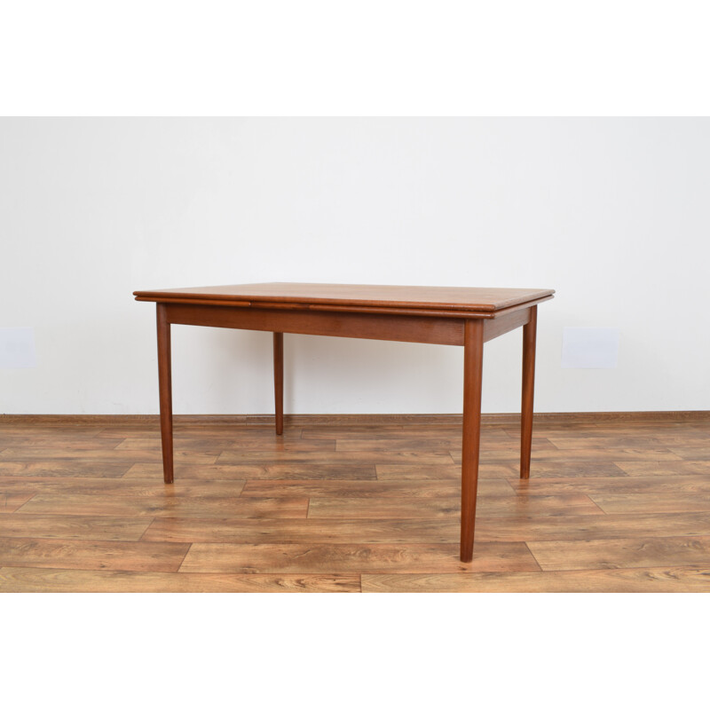 Vintage dining table extentable Denmark 1960s