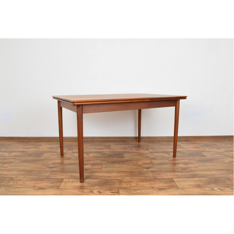 Vintage dining table extentable Denmark 1960s