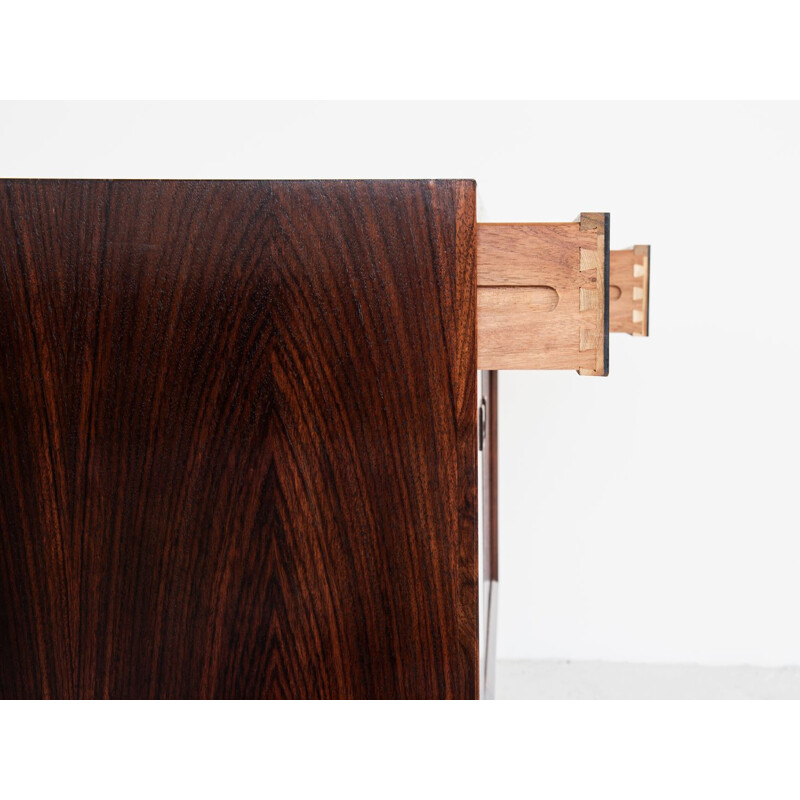 Vintage highboard in rosewood by Brouer Denmark 1960s