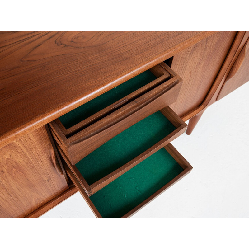 Vintage sideboard in teak by Johannes Andersen for Uldum Denmark