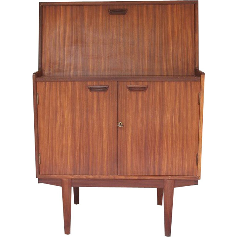 Vintage teak secretaire