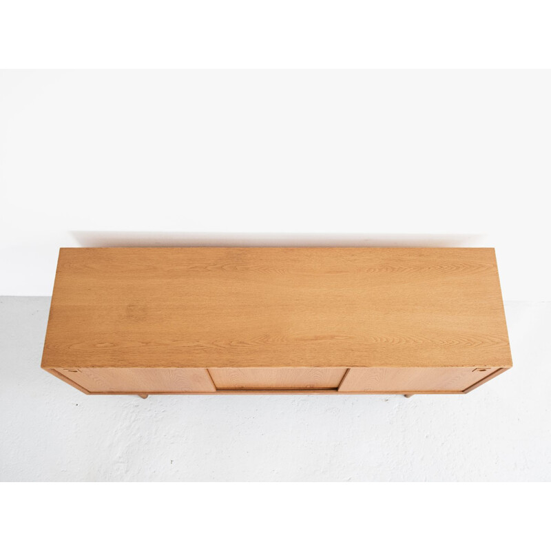 Vintage danish compact sideboard for Skovby in oakwood 1960s