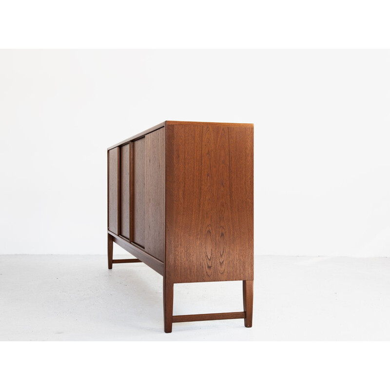 Vintage sideboard in teak by Henning Kjaernulf Denmark