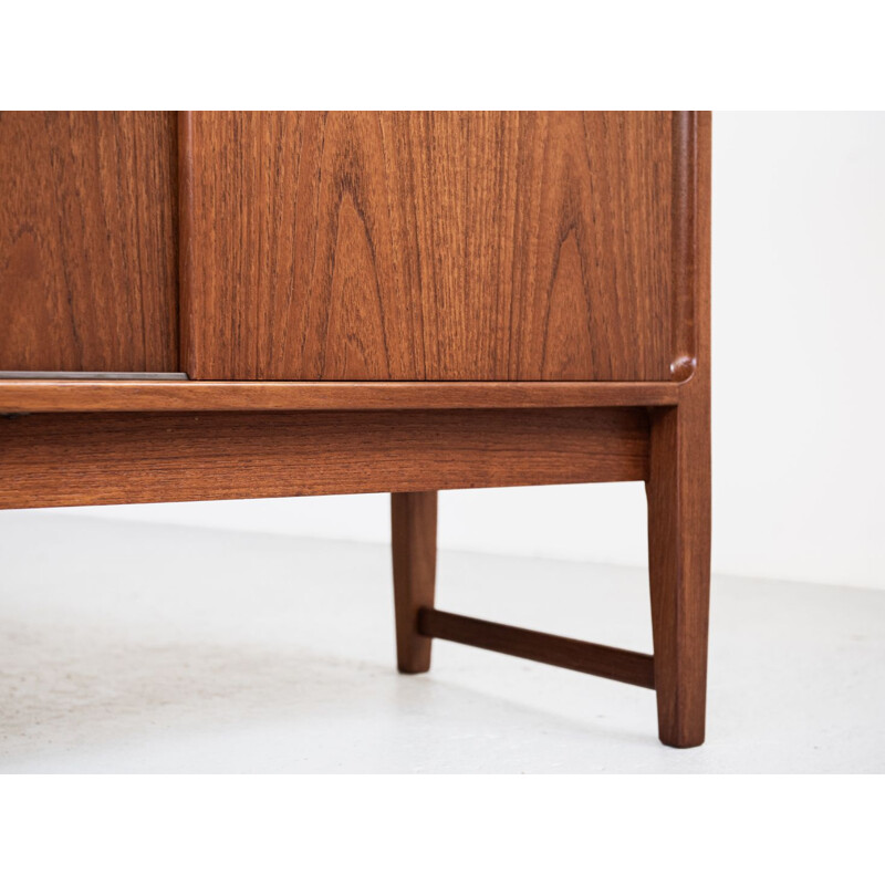 Vintage sideboard in teak by Henning Kjaernulf Denmark