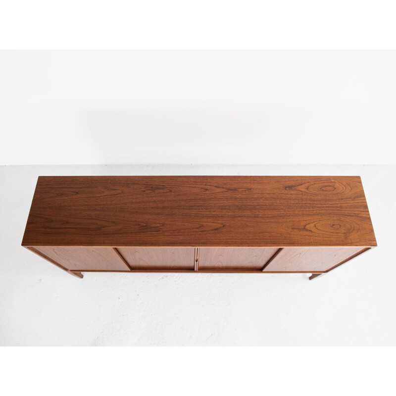 Vintage sideboard in teak by Henning Kjaernulf Denmark