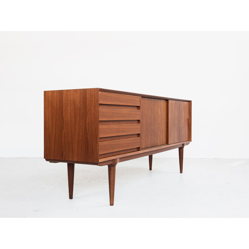 Vintage sideboard in teak Model 18 by Omann Jun