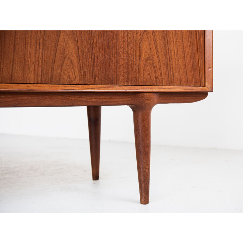 Vintage sideboard in teak Model 18 by Omann Jun