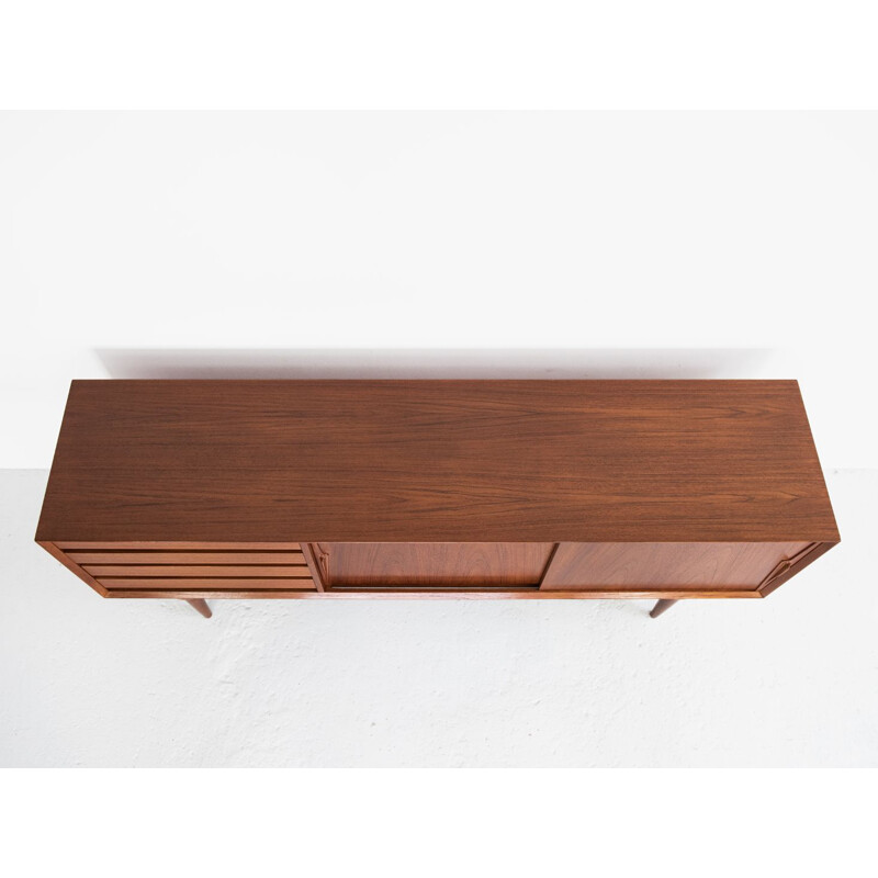 Vintage sideboard in teak Model 18 by Omann Jun