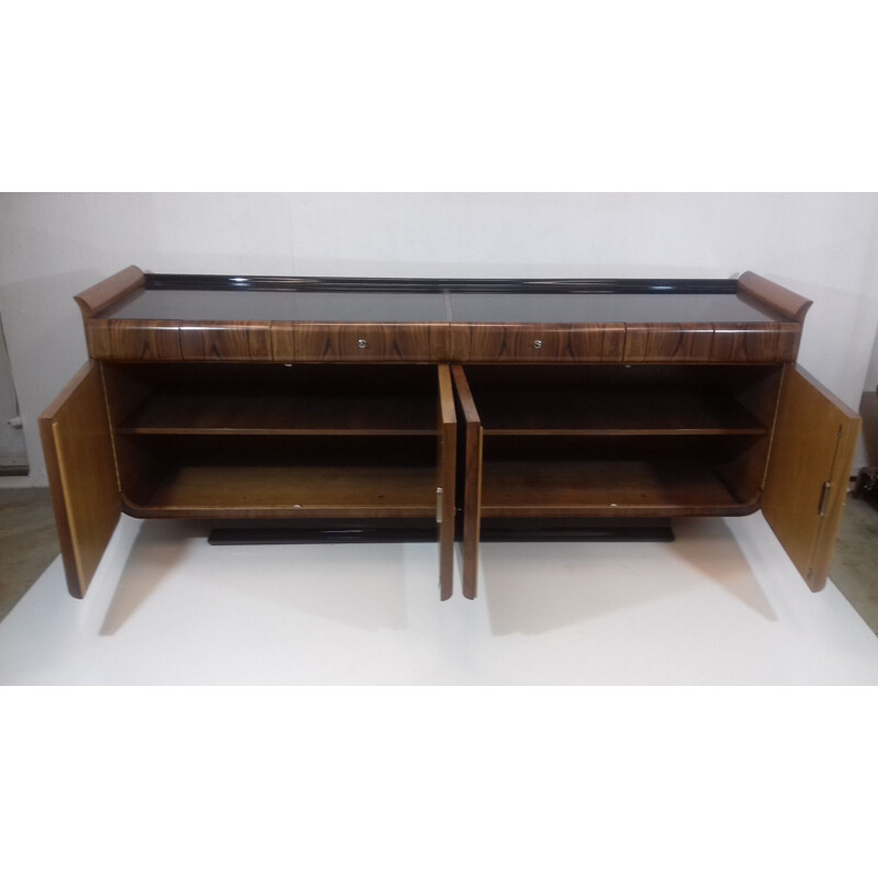 Vintage cabinet and sideboard set by Jindřich Halabala for Up Zàvody, Czechoslovakia 1930