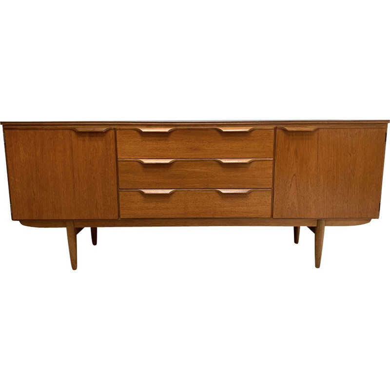 Vintage english sideboard in teakwood 1960s