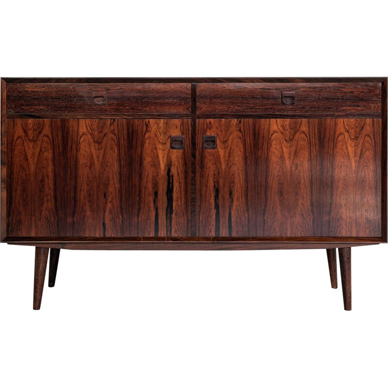 Vintage highboard in rosewood by Brouer Denmark 1960s