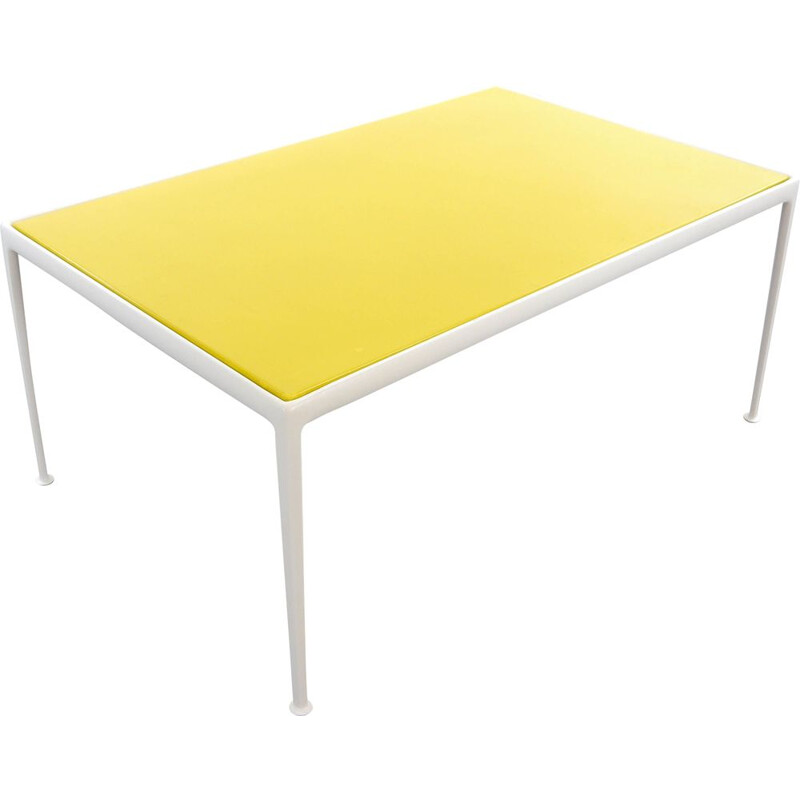 Vintage outdoor dining table Richard Schultz for Knoll International