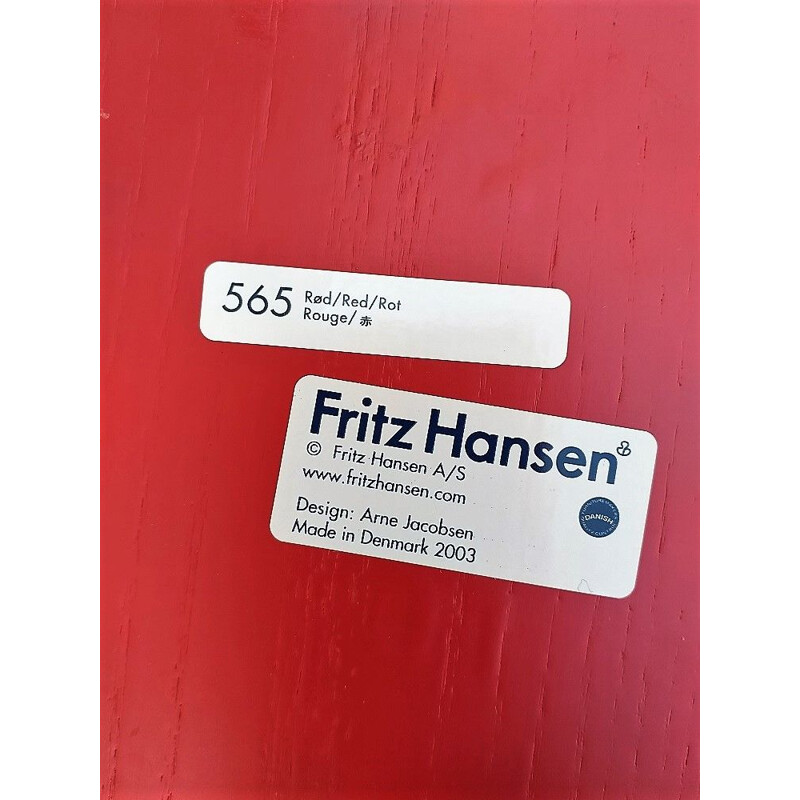 Chaise vintage Fourmi Arne Jacobsen pour Fritz Hansen
