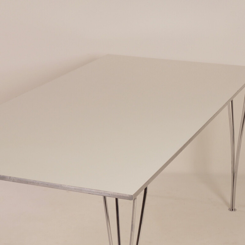 Vintage dining table by Piet Hein, Bruno Mathsson and Arne Jacobsen for Fritz Hansen, 1990s