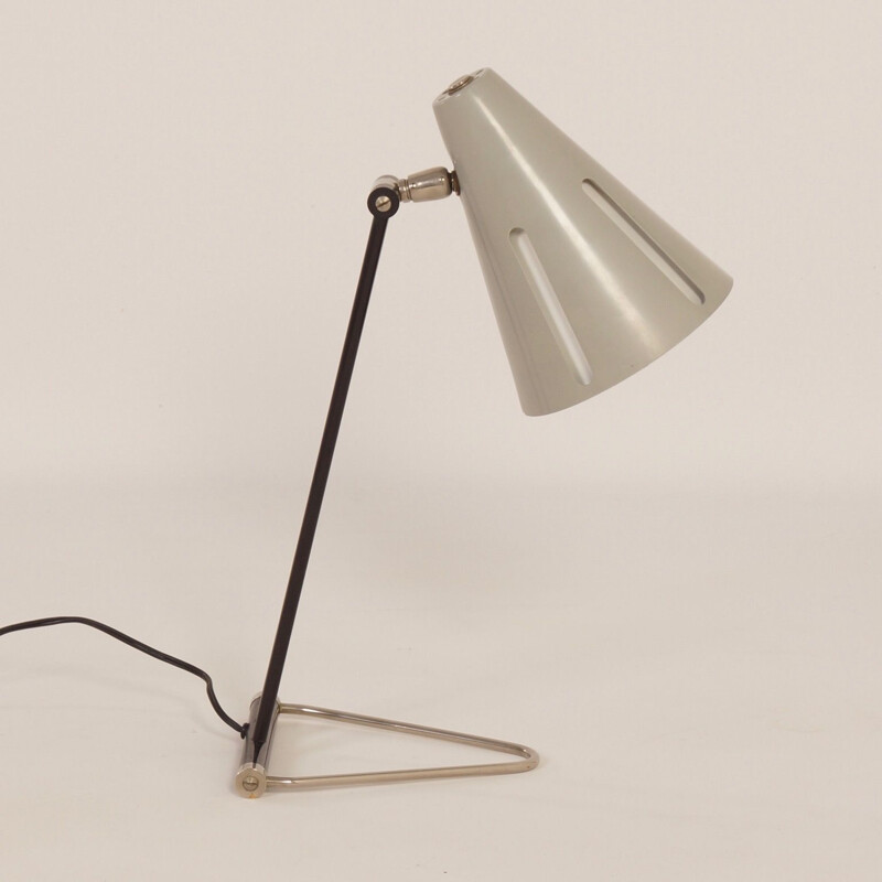 Vintage desk lamp Sun Series Model 1 by H. Busquet for Hala, 1950s