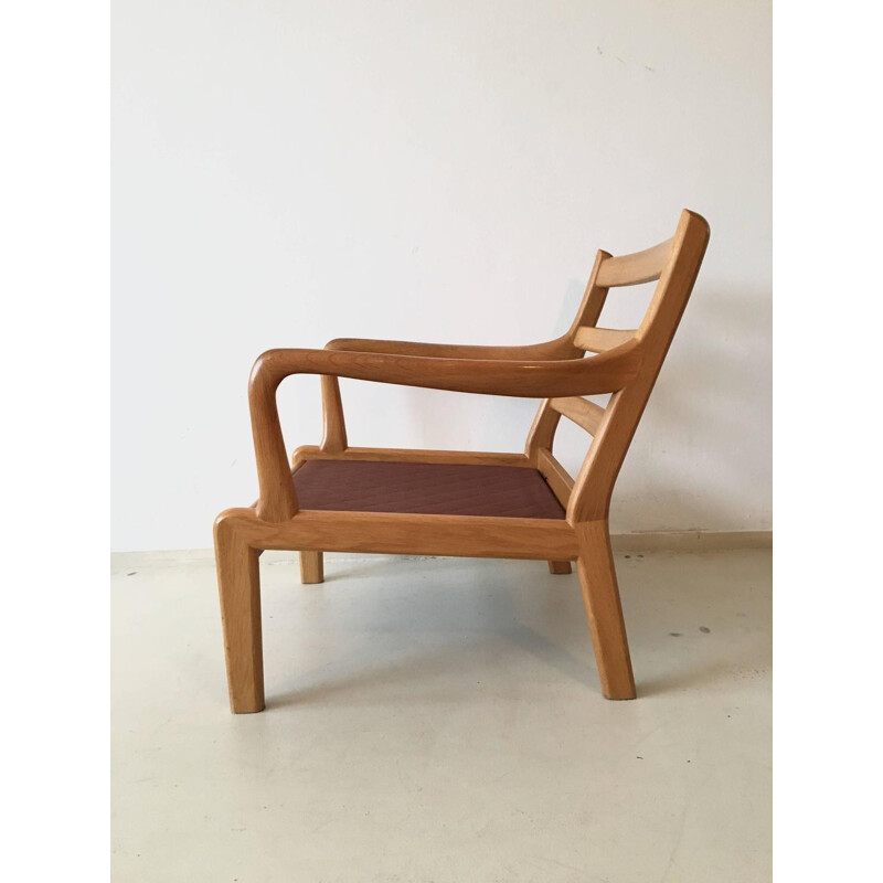 Pair of Scandinavian L Olsen & Son lounge chairs - 1960s