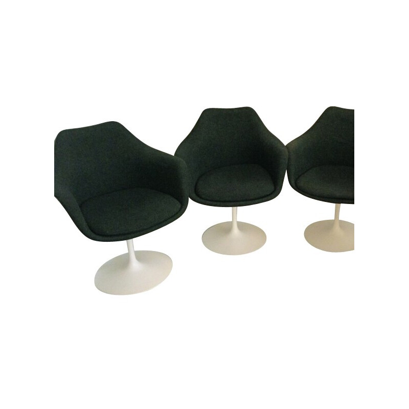 3 fauteuils "Tulipe", Eero SAARINEN - années 70