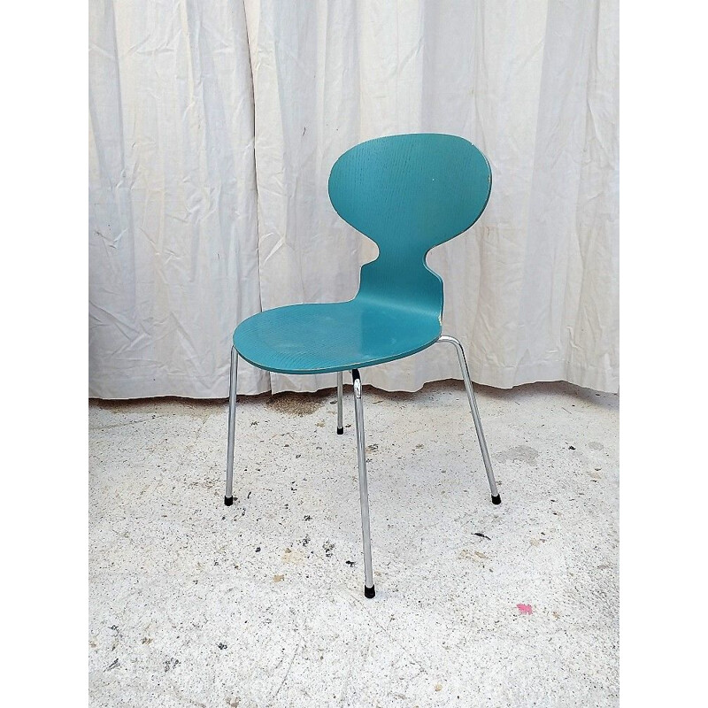 Blue Ant Chair by Arne Jacobsen for Fritz Hansen