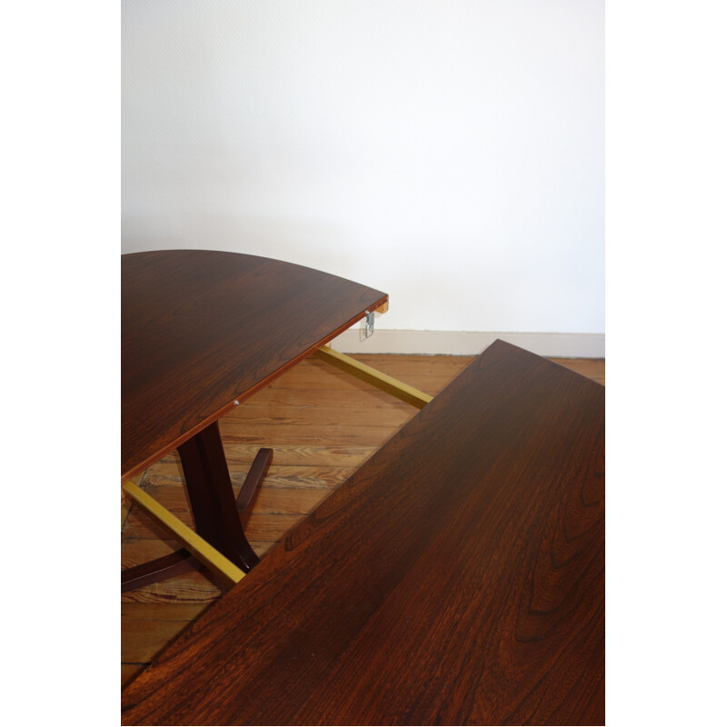 Vinatge dining table Baumann made of Rosewood 1960s