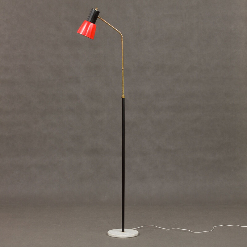 Vintage Floor lamp by Stilux Milano, Italy 1960s