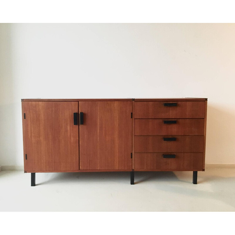 Pastoe modular sideboard in teak, Cees BRAAKMAN - 1950s