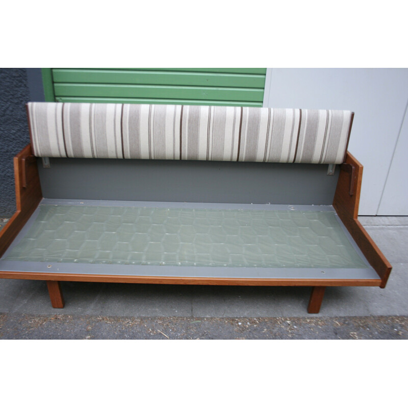 Vintage Resting Bed, Modelo GE6 de Hans Wegner para Getama, Dinamarca, década de 1970