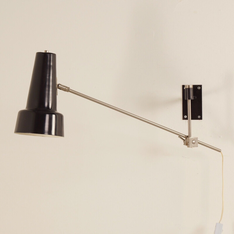 Vintage Wall Lamp Model 55 by Hagoort, 1960