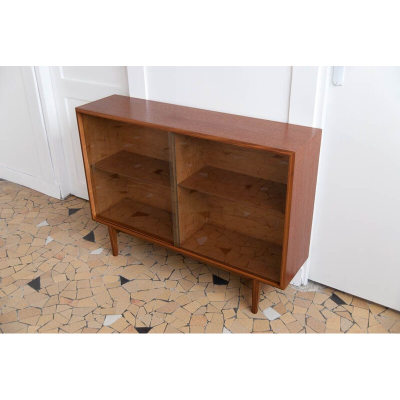 Vintage showcase console Scandinavian 1960s 