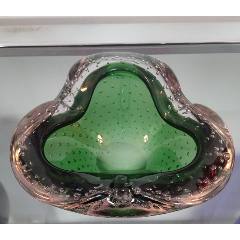 Vintage ashtray in Murano glass 1960s
