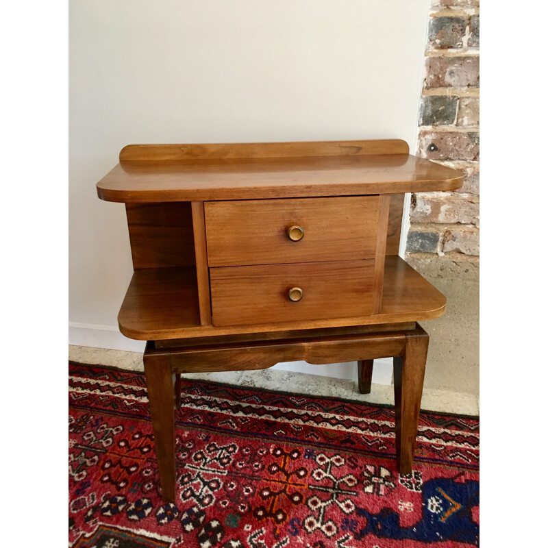 Vintage bedside table Art Deco France 1930