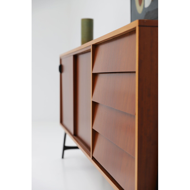 Vintage sideboard by Alfred Hendrickx for Belform 1950s 