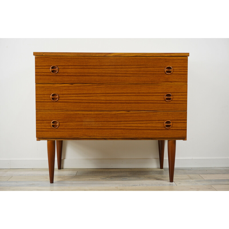 Vintage chest of drawers in teak 1960s