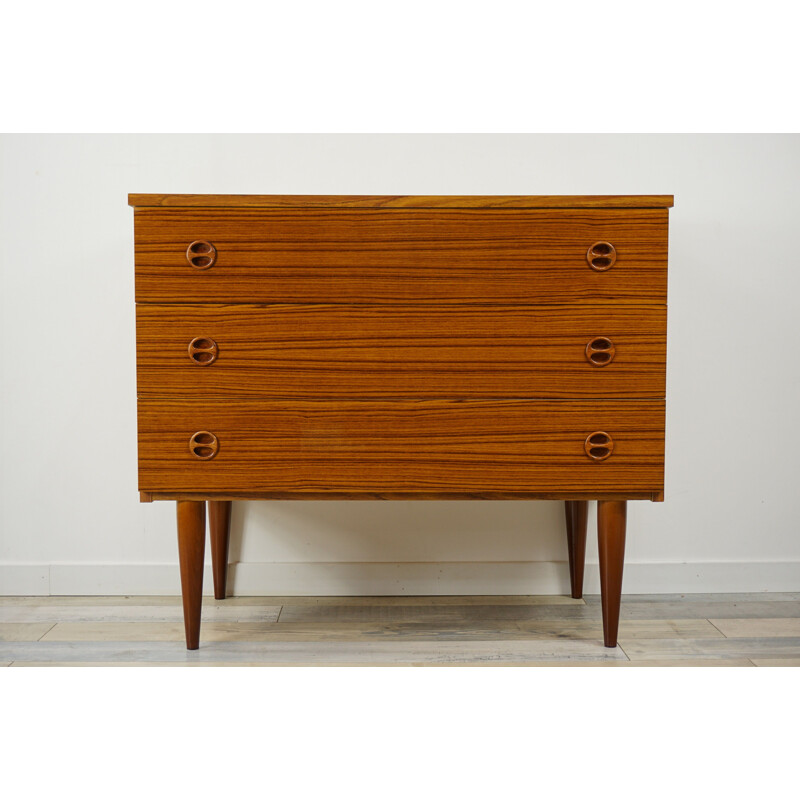 Vintage chest of drawers in teak 1960s