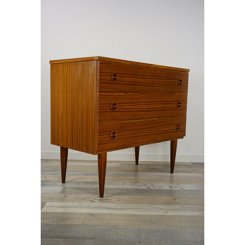 Vintage chest of drawers in teak 1960s