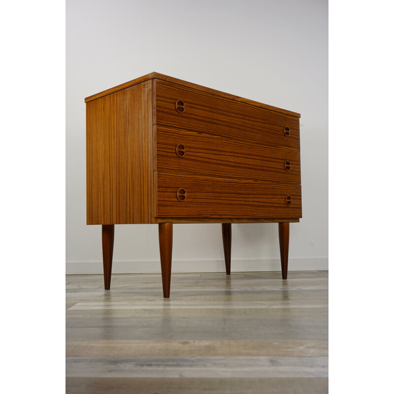 Vintage chest of drawers in teak 1960s