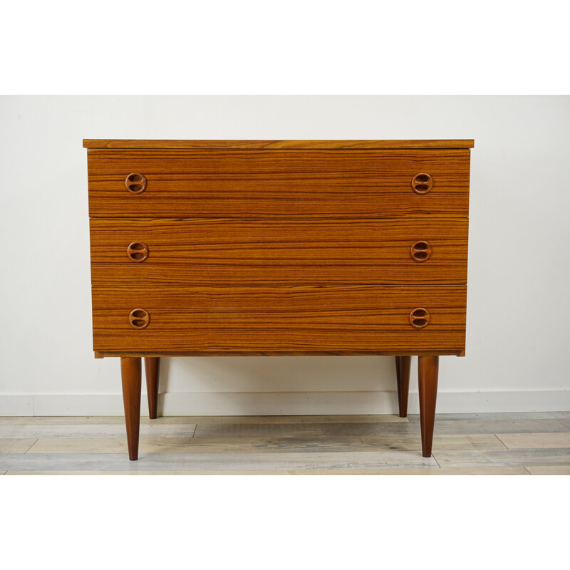 Vintage chest of drawers in teak 1960s