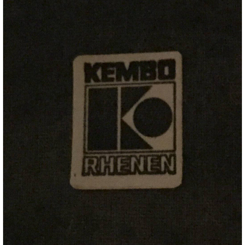 Ensemble de chaises en métal et simili cuir Kembo, Gerrit VEENENDAAL - 1960