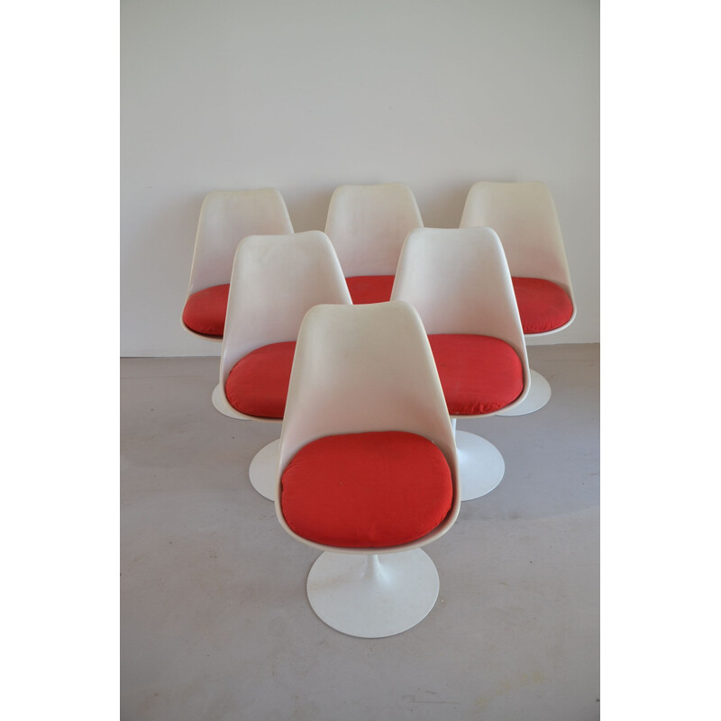 Ensemble à repas vintage par Eero Saarinen pour Knoll international 1965