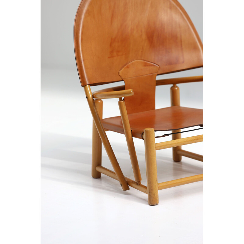 Fauteuil Vintage, Modèle Hoop par Piero Palange et Werther Toffoloni pour Germa, Italie, 1972