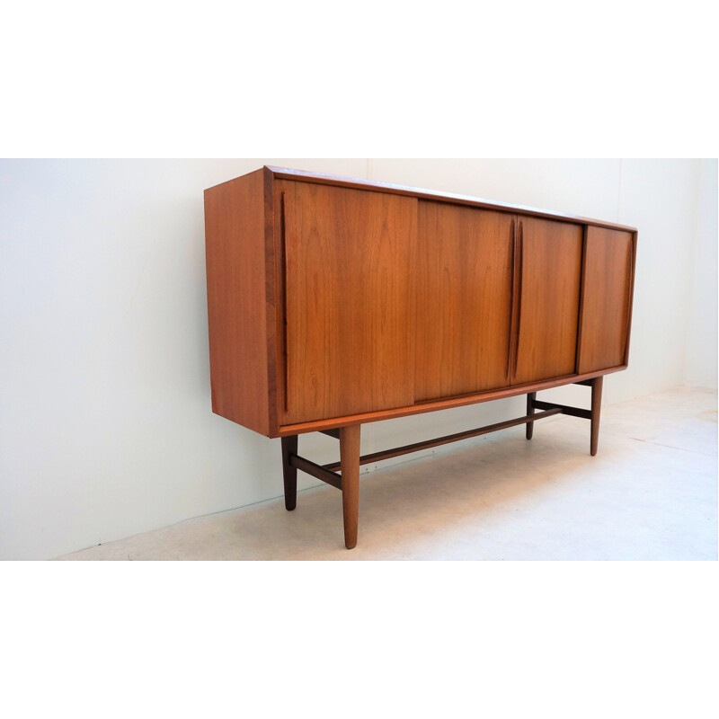 Enfilade Vintage scandinave en teck, Arne Vodder, 1960