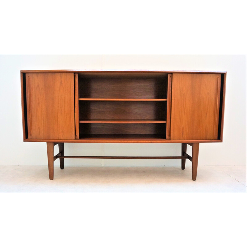 Enfilade Vintage scandinave en teck, Arne Vodder, 1960