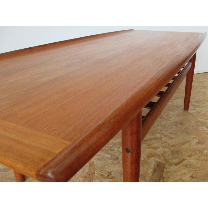 Grete Jalk Surf Vinatge coffee table for Poul Jeppesens M-belfabrik, 1960