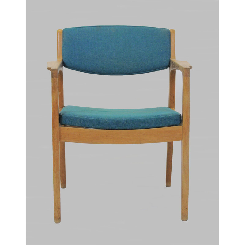 Pair of vintage armchairs for Ørum Møbler in oakwood 1960s