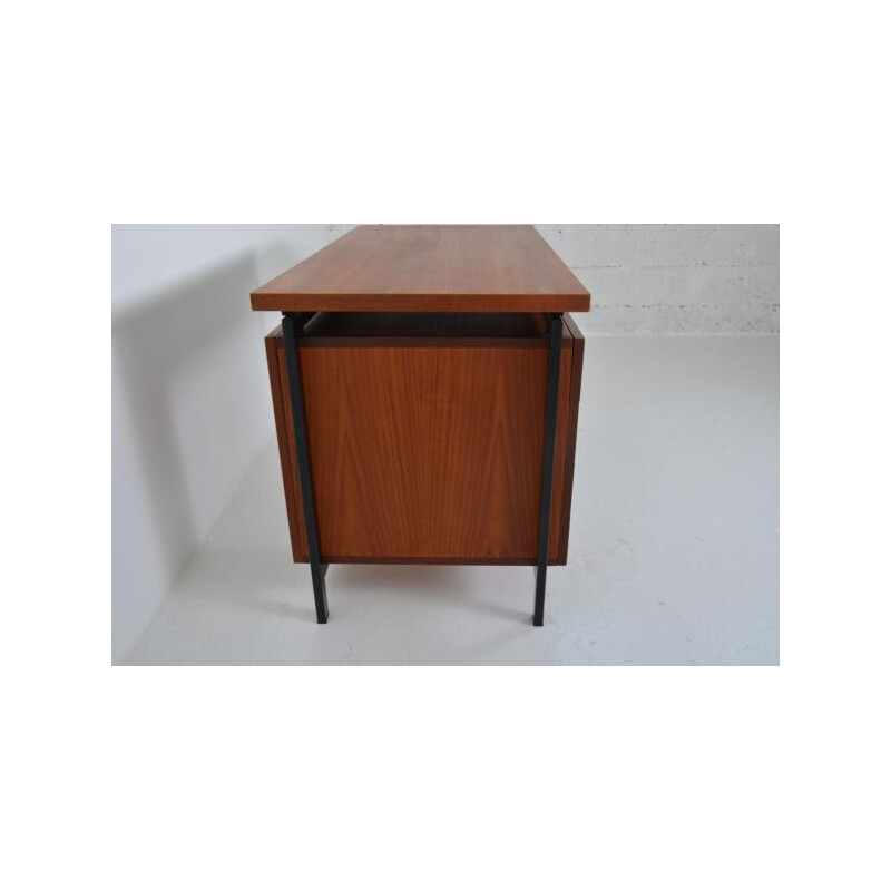 Bureau et fauteuil Pastoe en bois et métal, Cees BRAAKMAN - 1960