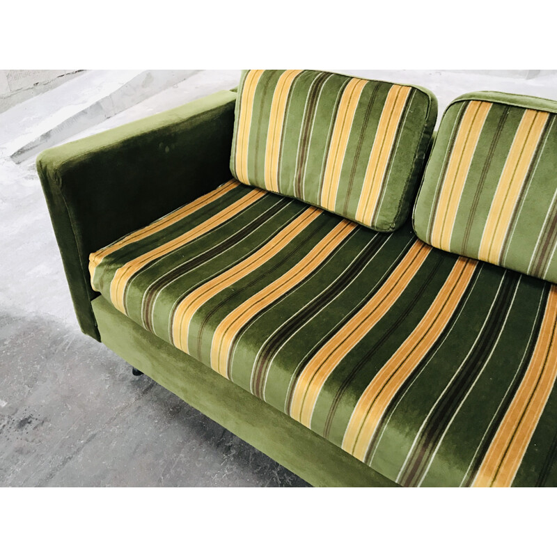 Vintage 3-seater sofa Guy Besnard France 1950s