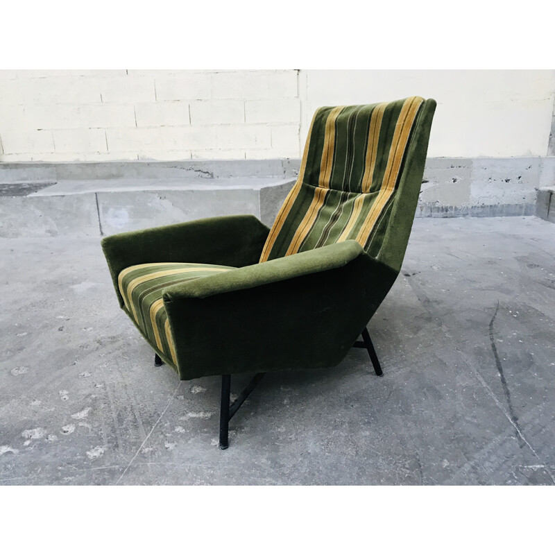 Vintage armchair Guy Besnard France 1950s