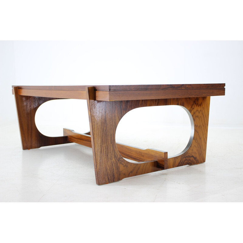 Vintage coffee table in rosewood Denmark, 1970s